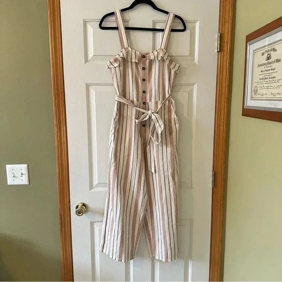 Billabong Sandy Toes Cotton Flax Jumpsuit - Picture 6 of 13